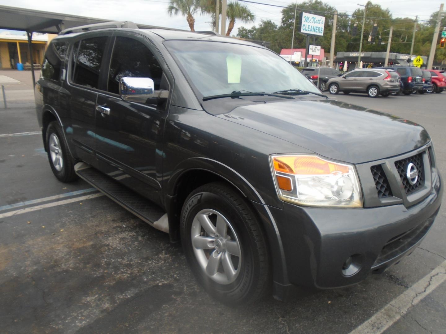 2011 Nissan Armada SL 2WD (5N1BA0ND2BN) with an 5.6L V8 DOHC 32V FFV engine, 5-Speed Automatic transmission, located at 6112 N Florida Avenue, Tampa, FL, 33604, (888) 521-5131, 27.954929, -82.459534 - Photo#2